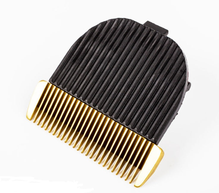 Pawssiblypets low noise pet shaver replacement blade with gold-colored teeth for grooming