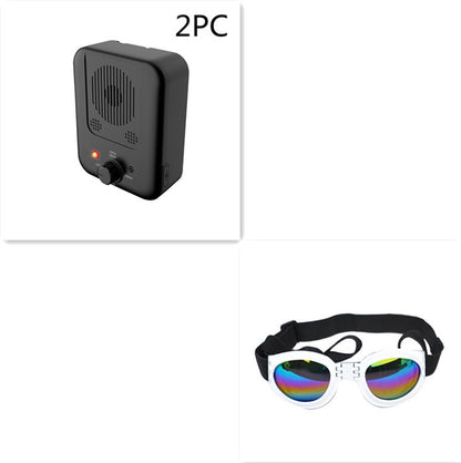 Pets Dog Anti Barking Device Pet Dog Ultrasonic Anti Barking Collars Repeller Outdoor Dogs Stop No Bark Control Training Device Supplies Pawssibly Pets