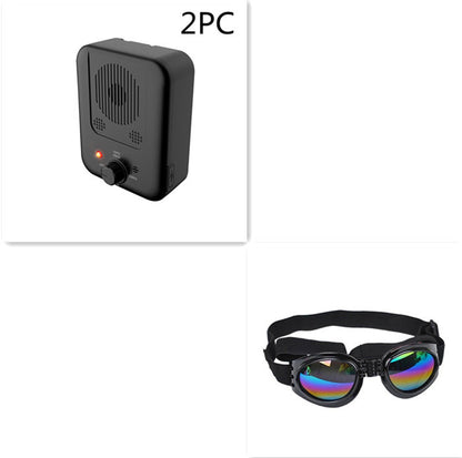 Pets Dog Anti Barking Device Pet Dog Ultrasonic Anti Barking Collars Repeller Outdoor Dogs Stop No Bark Control Training Device Supplies Pawssibly Pets