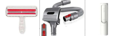 Pawssibly Pets reusable pet hair remover roller and vacuum attachment for grooming and hygiene essentials