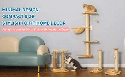 Durable cat scratching board by Pawssibly Pets with minimal design and compact size for stylish home decor